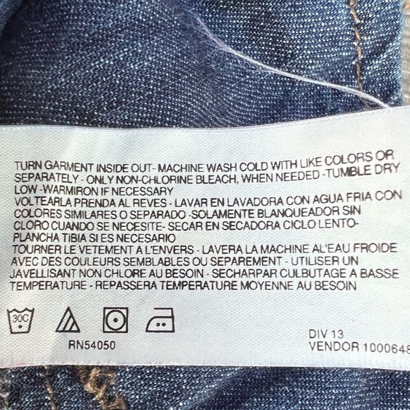 🎯NWOT Nine West Jeans Pleated Skirt Blue Size 6 - Picture 9 of 10